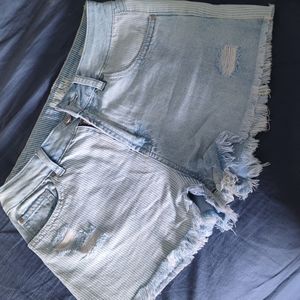 Jean shorts, Size 28